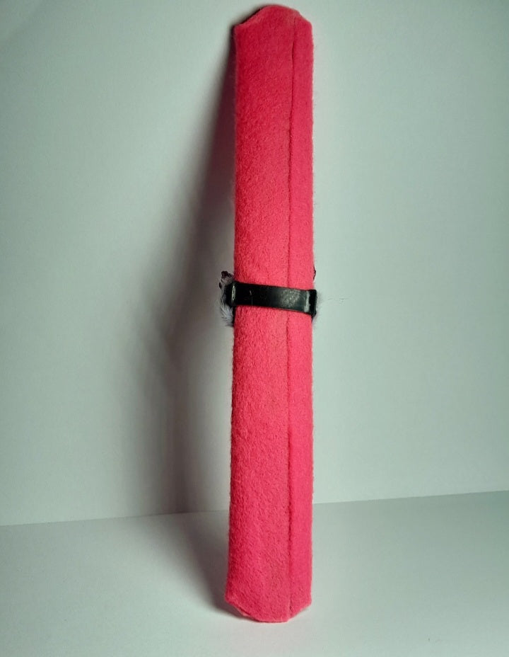 Grey Taxidermy Mouse Head Slap Bracelet