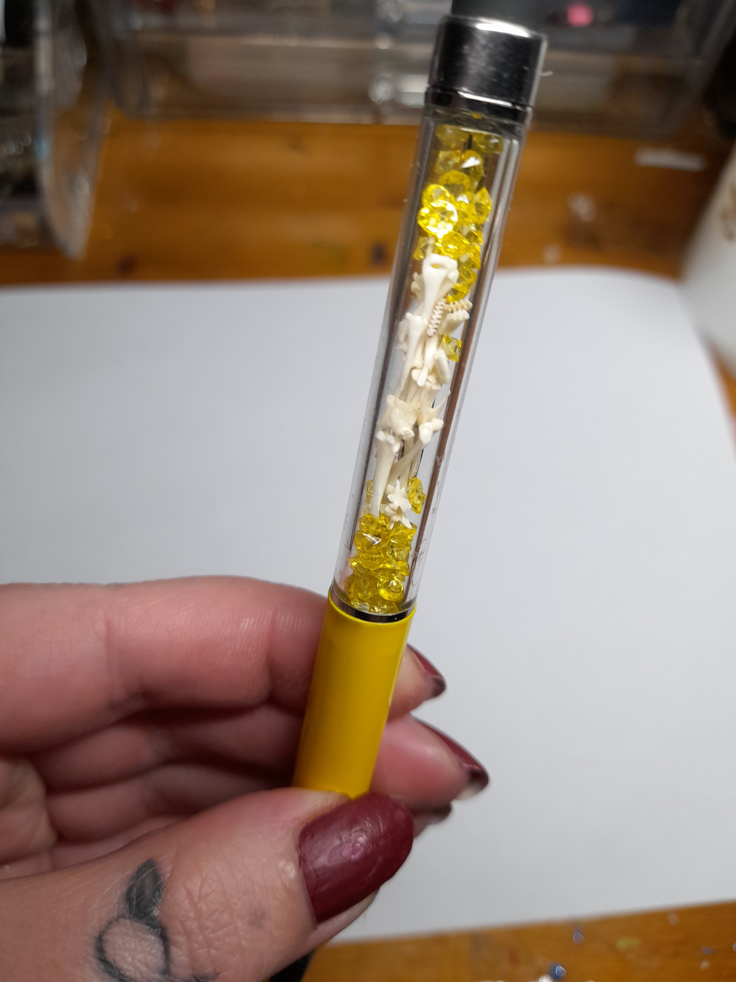 Rodent Bone Oddity Pen