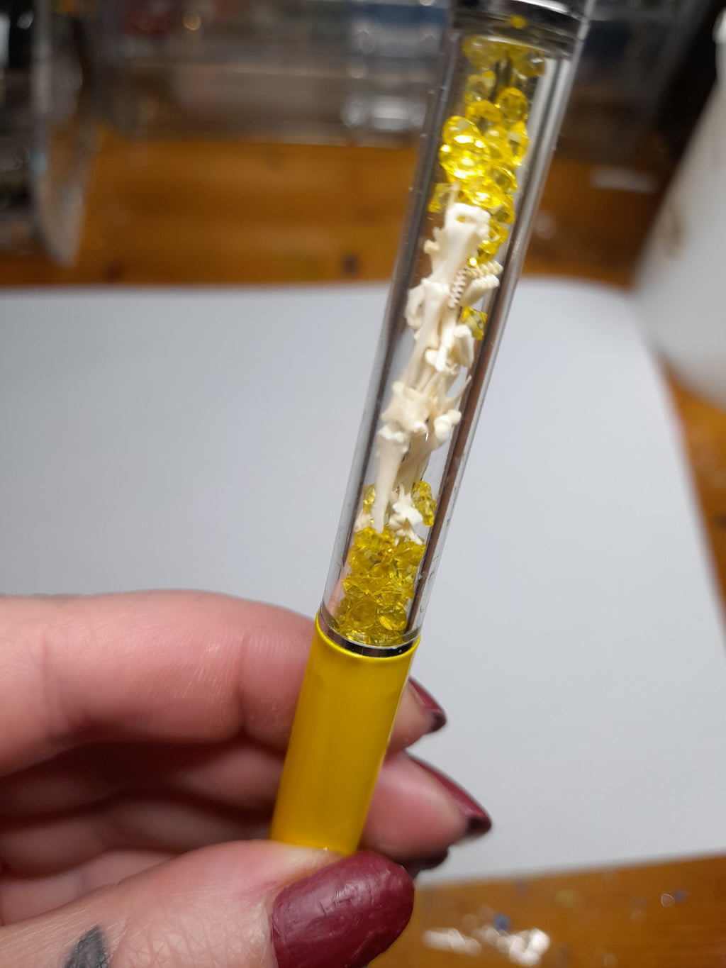 Rodent Bone Oddity Pen