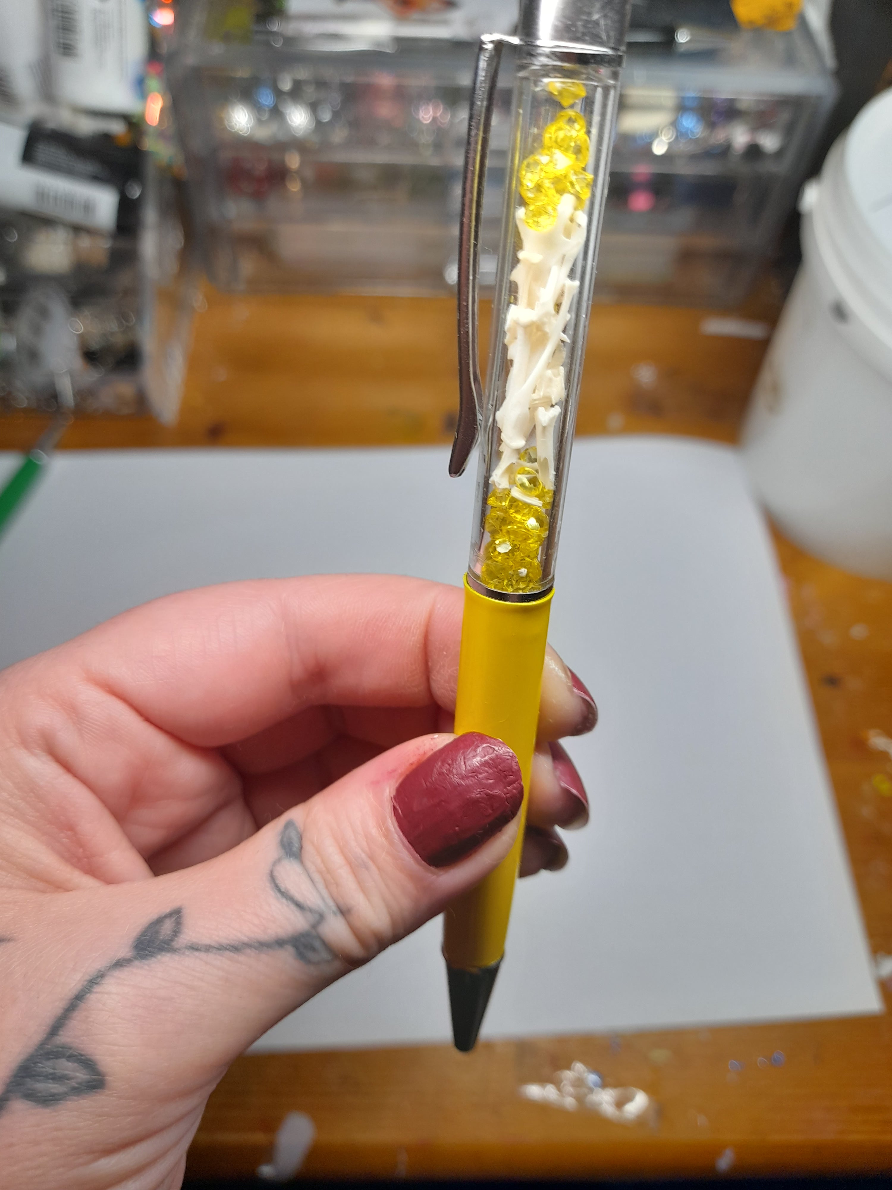 Rodent Bone Oddity Pen