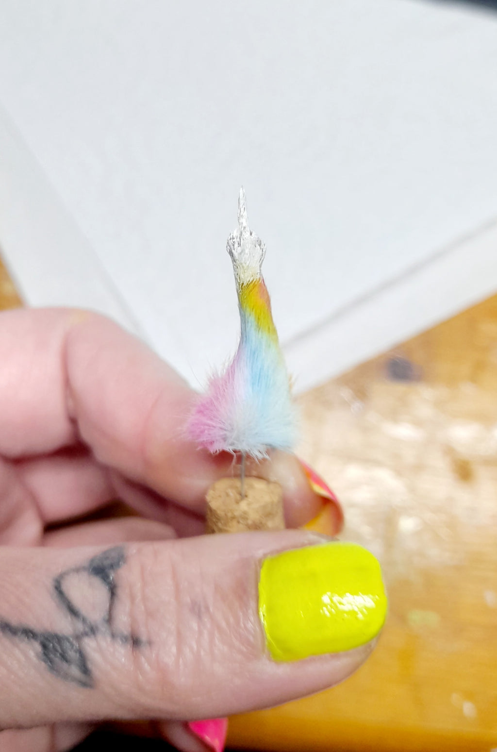 Rainbow Rude Mouse Arm