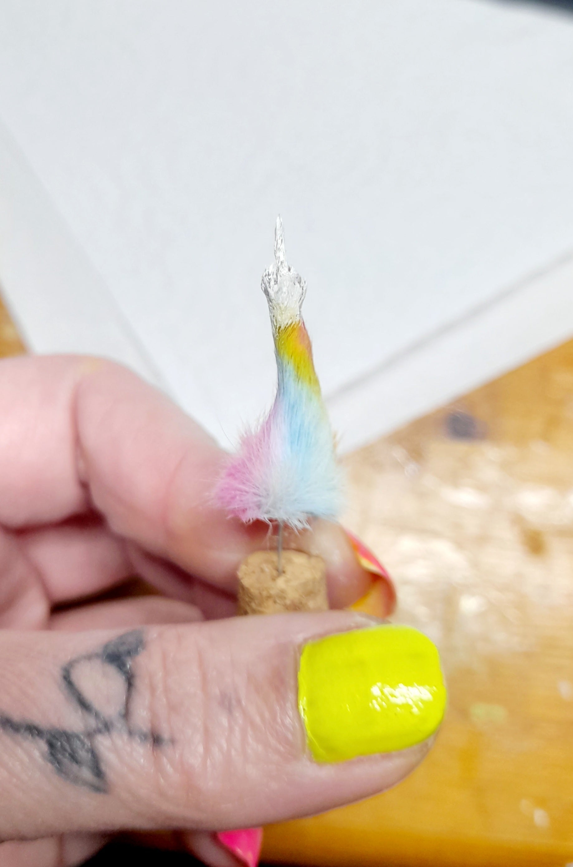 Rainbow Rude Mouse Arm