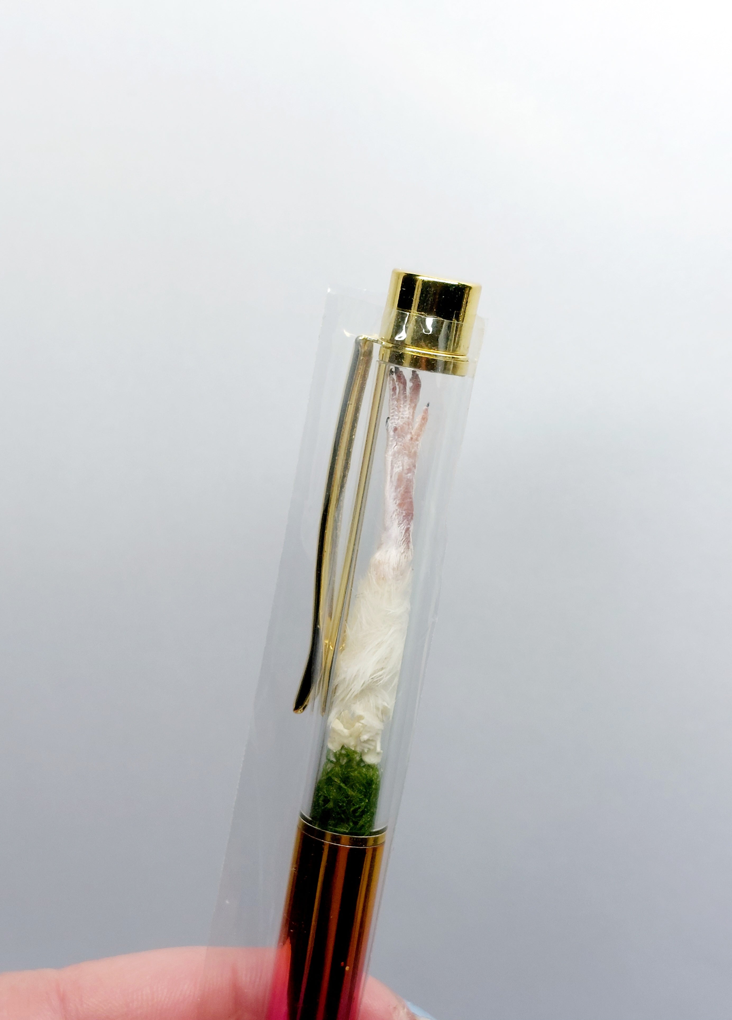 Zombie Mouse Pen Friend With Real Bones