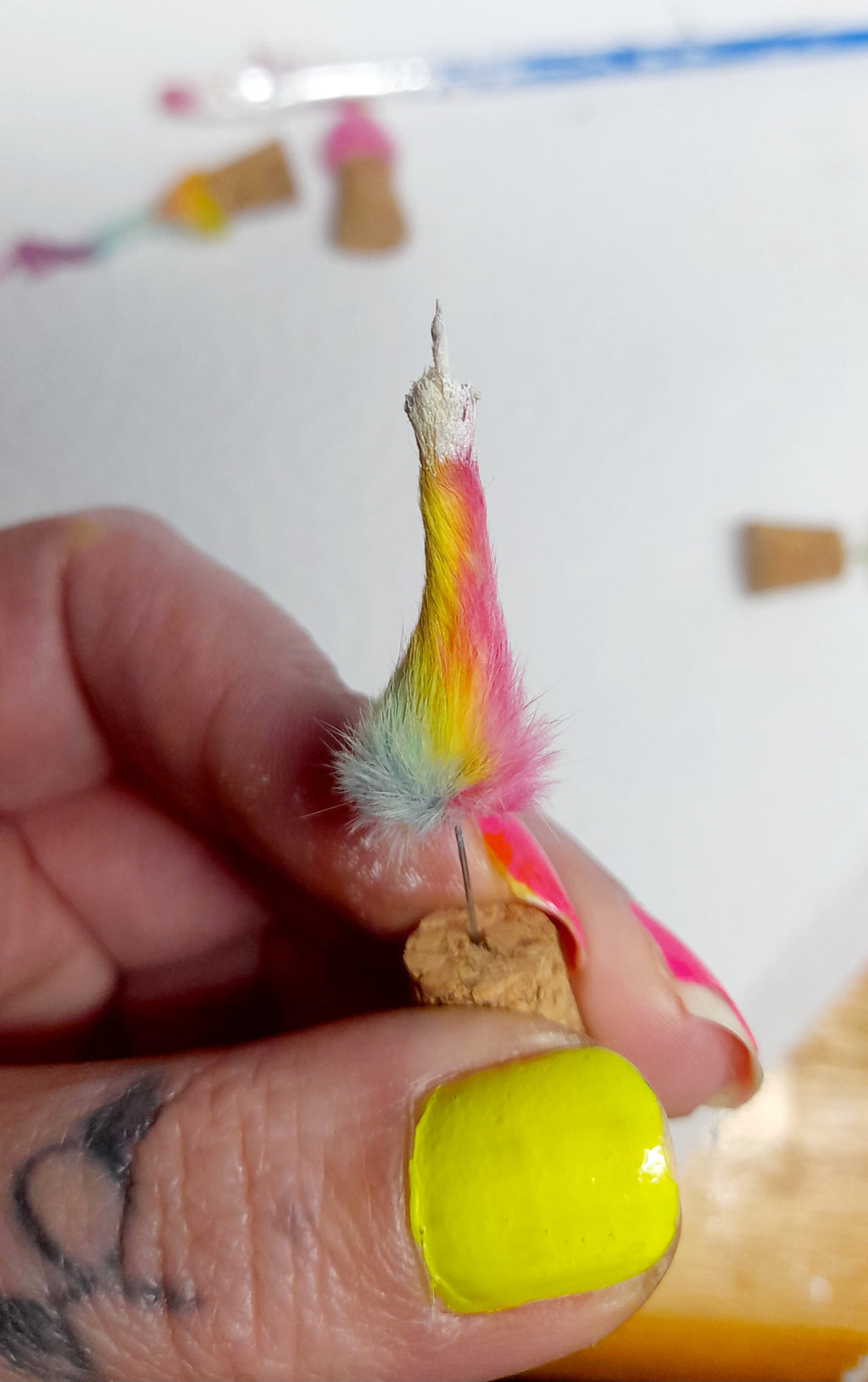 Rainbow Rude Mouse Arm