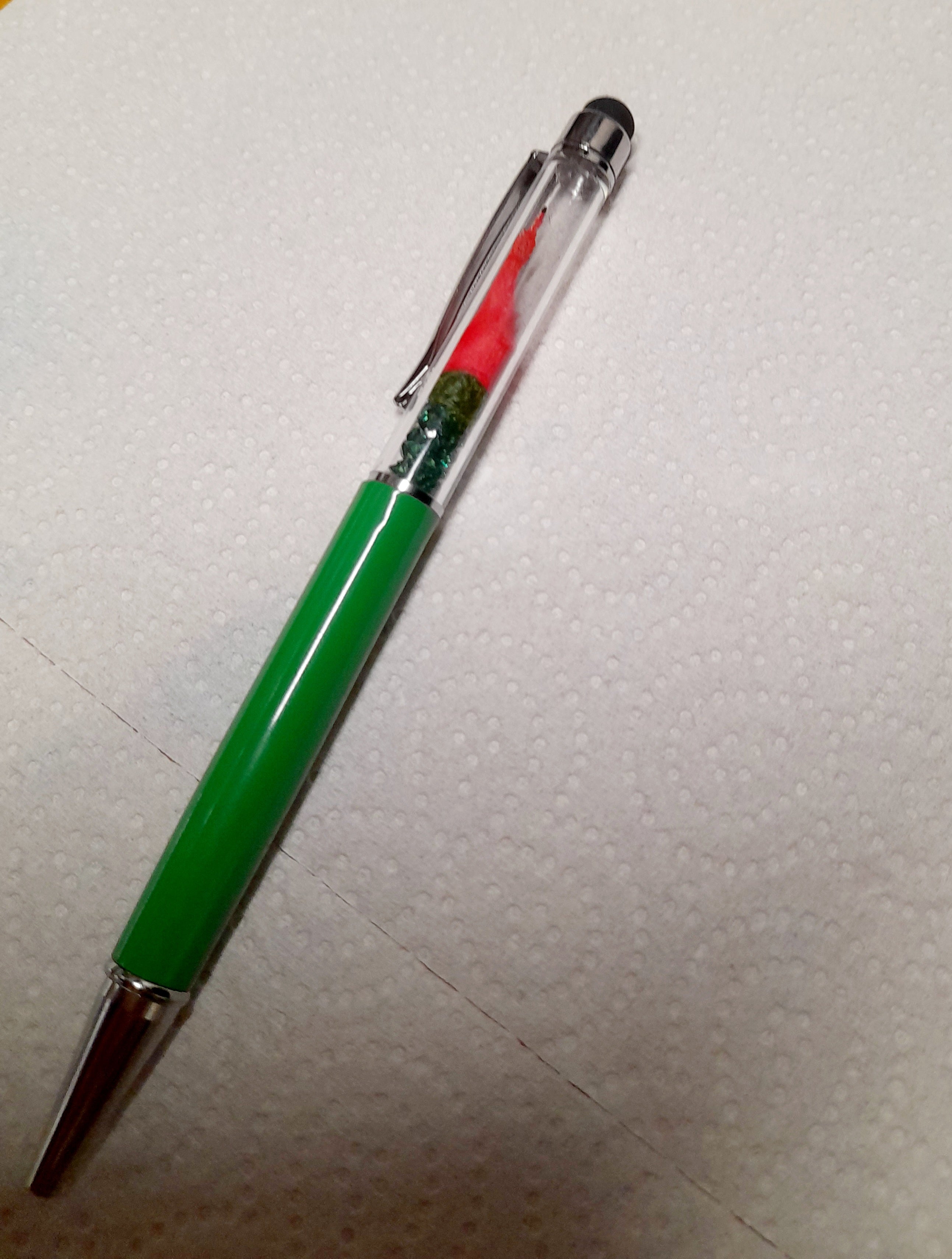 Fuxk You Pen Friend - Red Arm & Green Barrel