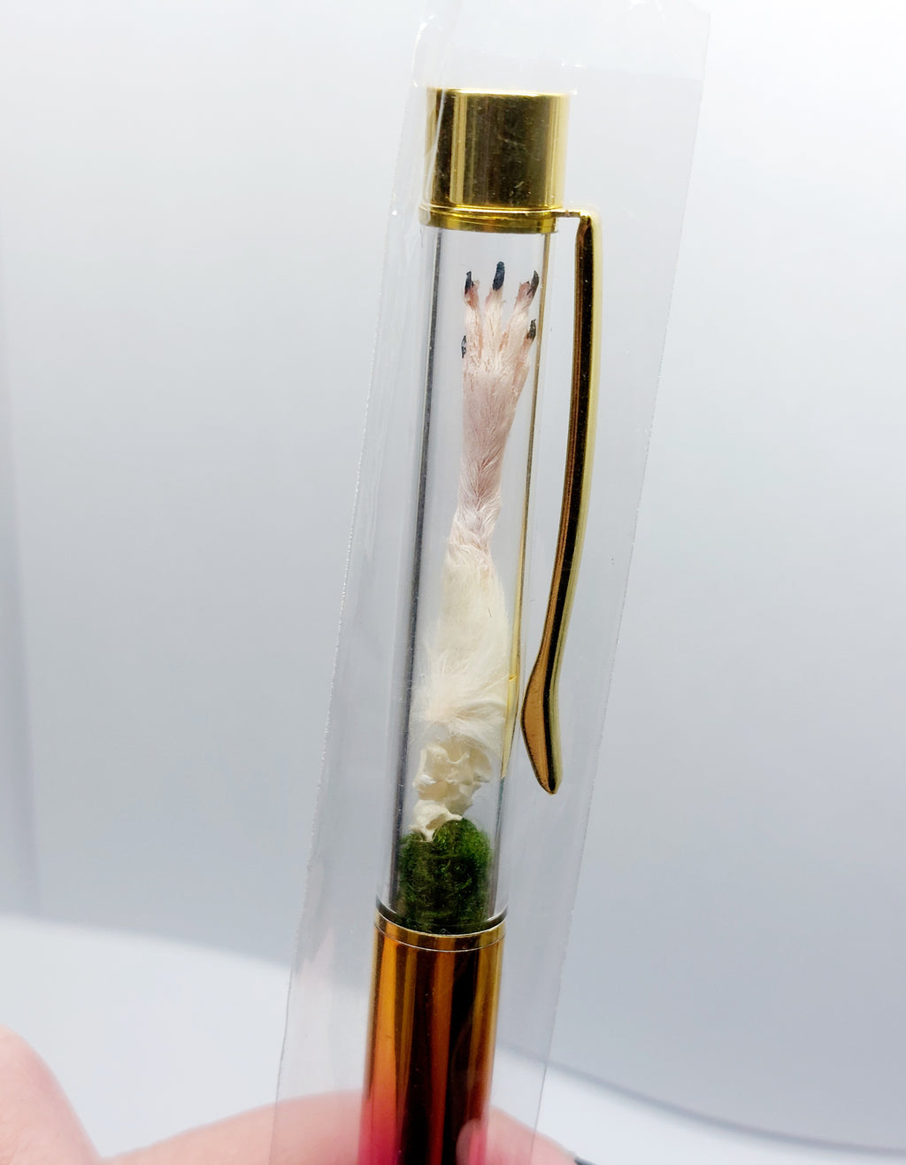 Zombie Mouse Pen Friend With Real Bones
