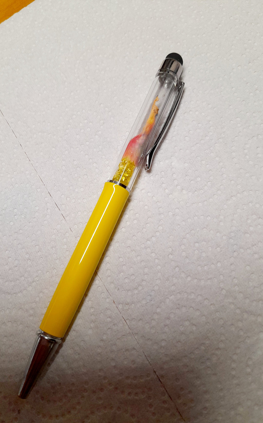 Fuxk You Pen Friend- Rainbow Arm + Yellow Barrel