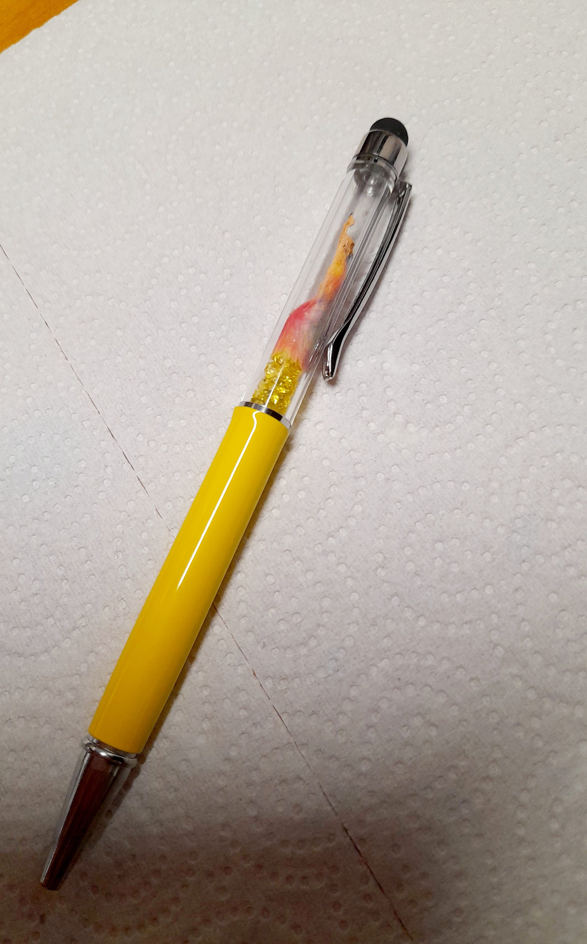 Fuxk You Pen Friend- Rainbow Arm + Yellow Barrel