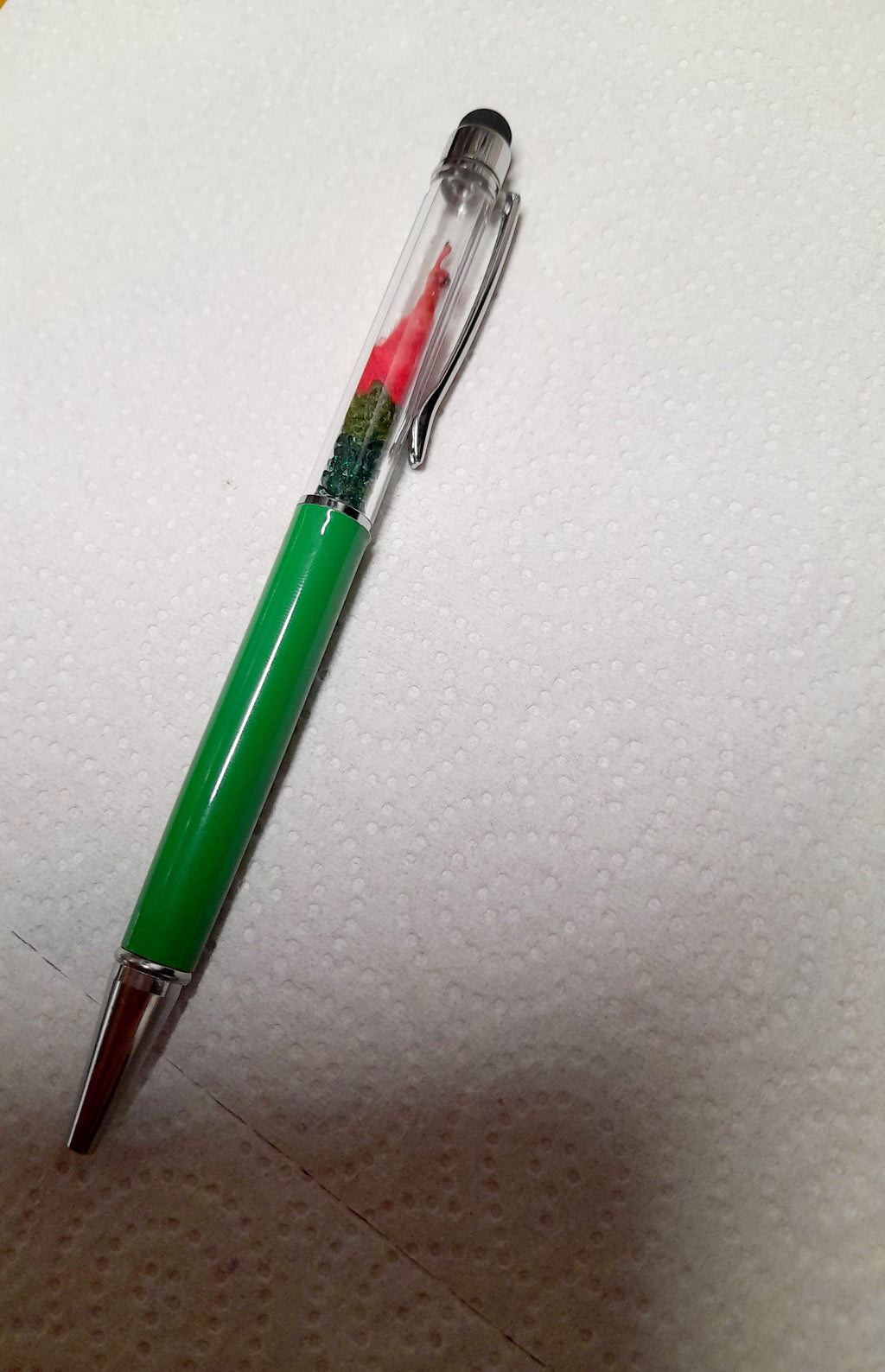 Fuxk You Pen Friend - Red Arm & Green Barrel