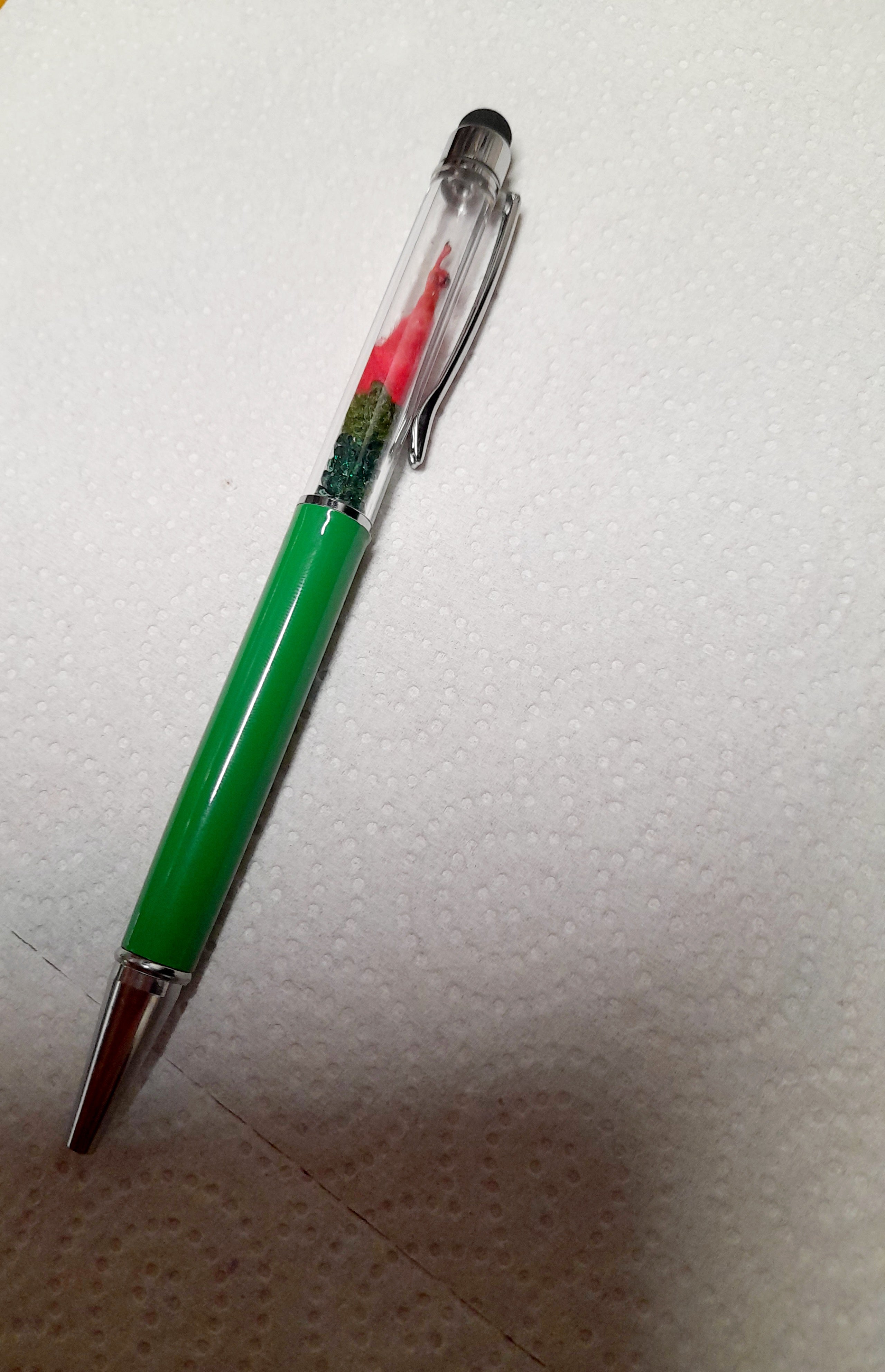 Fuxk You Pen Friend - Red Arm & Green Barrel