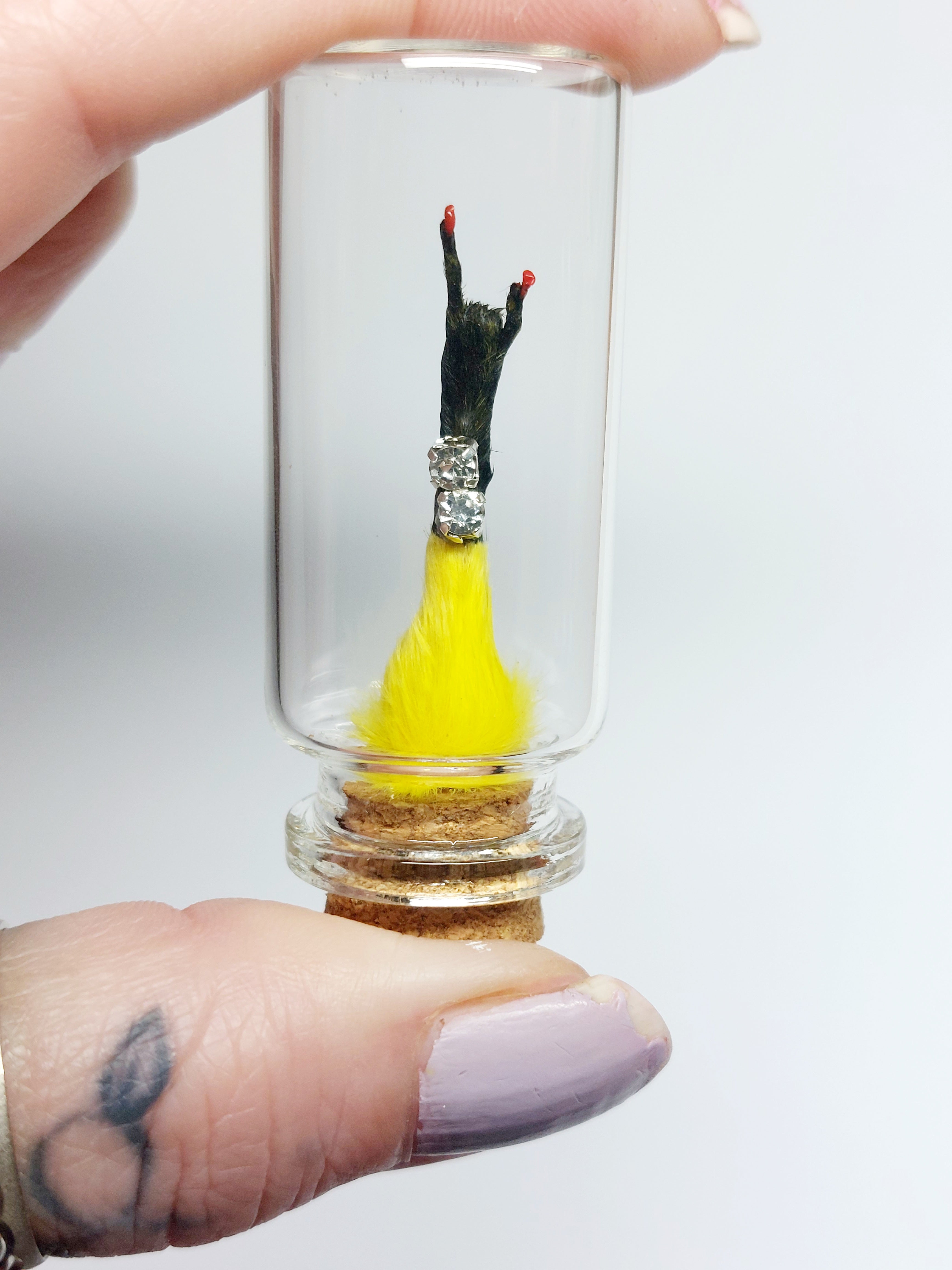 Yellow & Black Rocker Mouse Arm